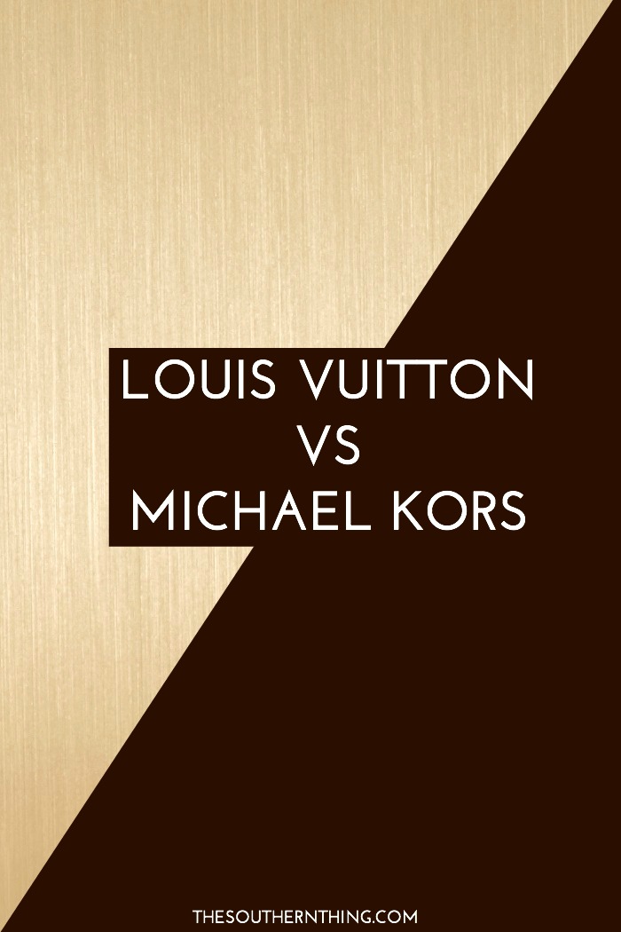 Michael Kors Kenly vs. LV on the go