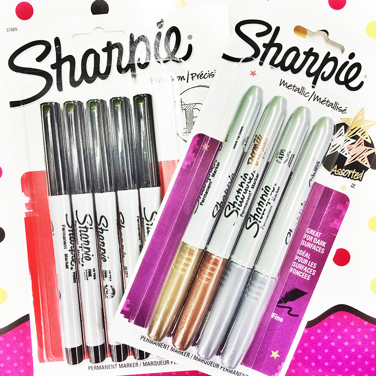 sharpie permanent markers