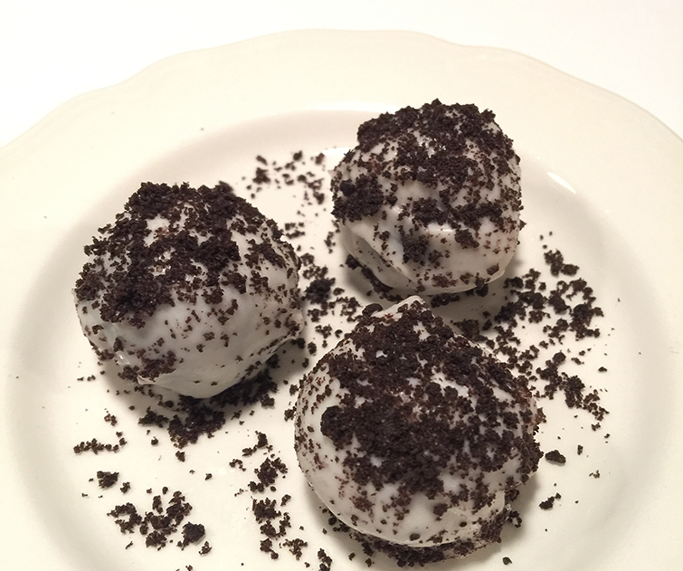 oreo cheesecake truffles