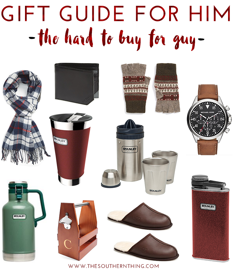 Gift Guide For Him The Hard To Buy For Guy The Southern Thing