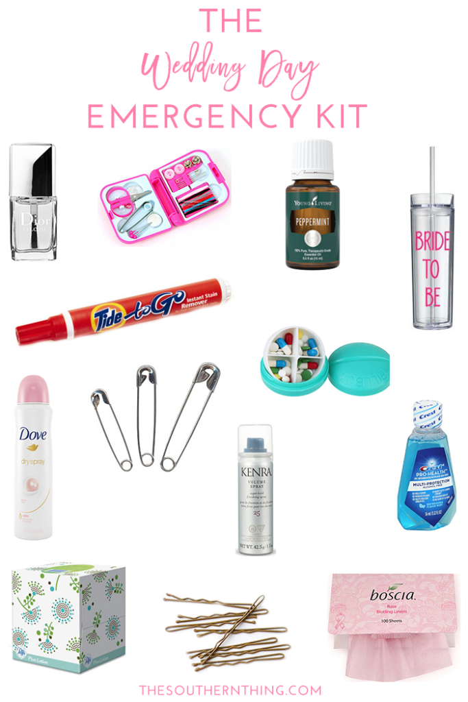 diy-wedding-day-emergency-kit-every-bride-needs-the-southern-thing