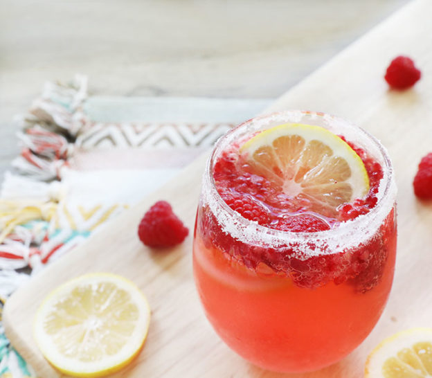 Raspberry Limoncello Prosecco Recipe - The Southern Thing